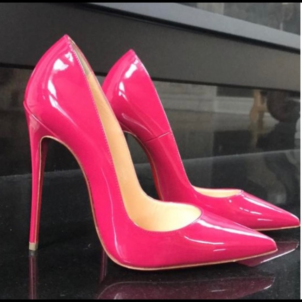 Christian louboutins Pink so Kate